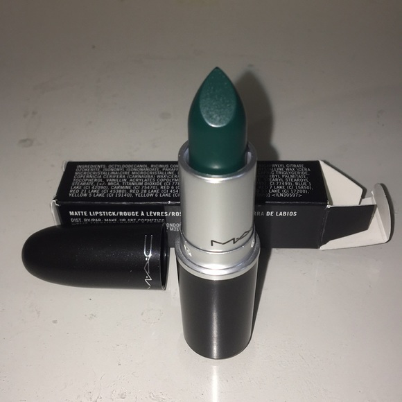 mac green lipstick